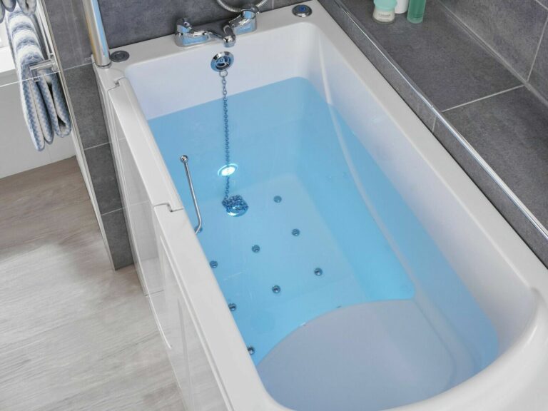 Access Midi Length WalkIn Bath 1245mm x 660mm Deep Soak